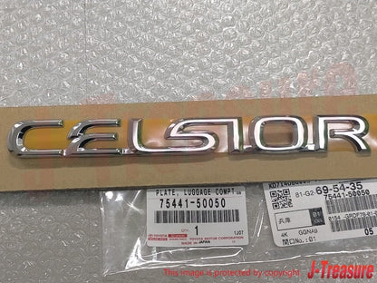 TOYOTA CELSIOR LS430 LS400 UCF30 UCF31 Genuine Emblem Badge Front Rear Set OEM