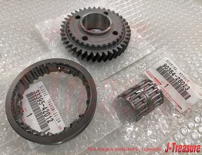 TOYOTA RAV4 ACA21L '02-03 Genuine Manual 5th Gear & Hub Sleeve & Bearing Set OEM