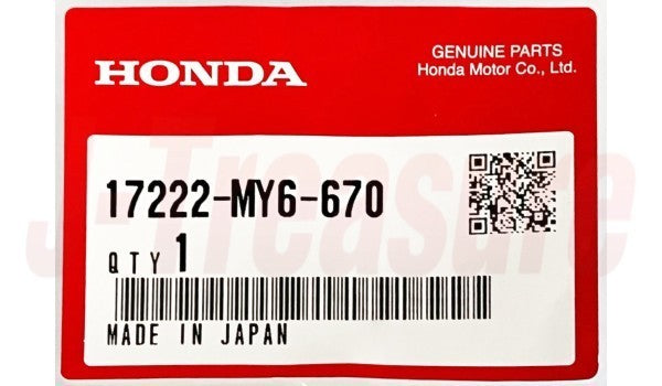 HONDA XR650L '93-09 '12-25 Genuine Air Cleaner Tube & Holder Plate Set OEM