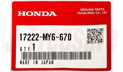 HONDA XR650L '93-09 '12-25 Genuine Air Cleaner Tube & Holder Plate Set OEM