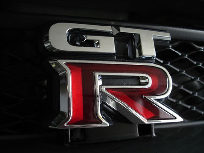NISSAN GT-R GTR R35 2009-2023 Genuine Front "GT-R" Emblem Badge 62892-JF60A OEM