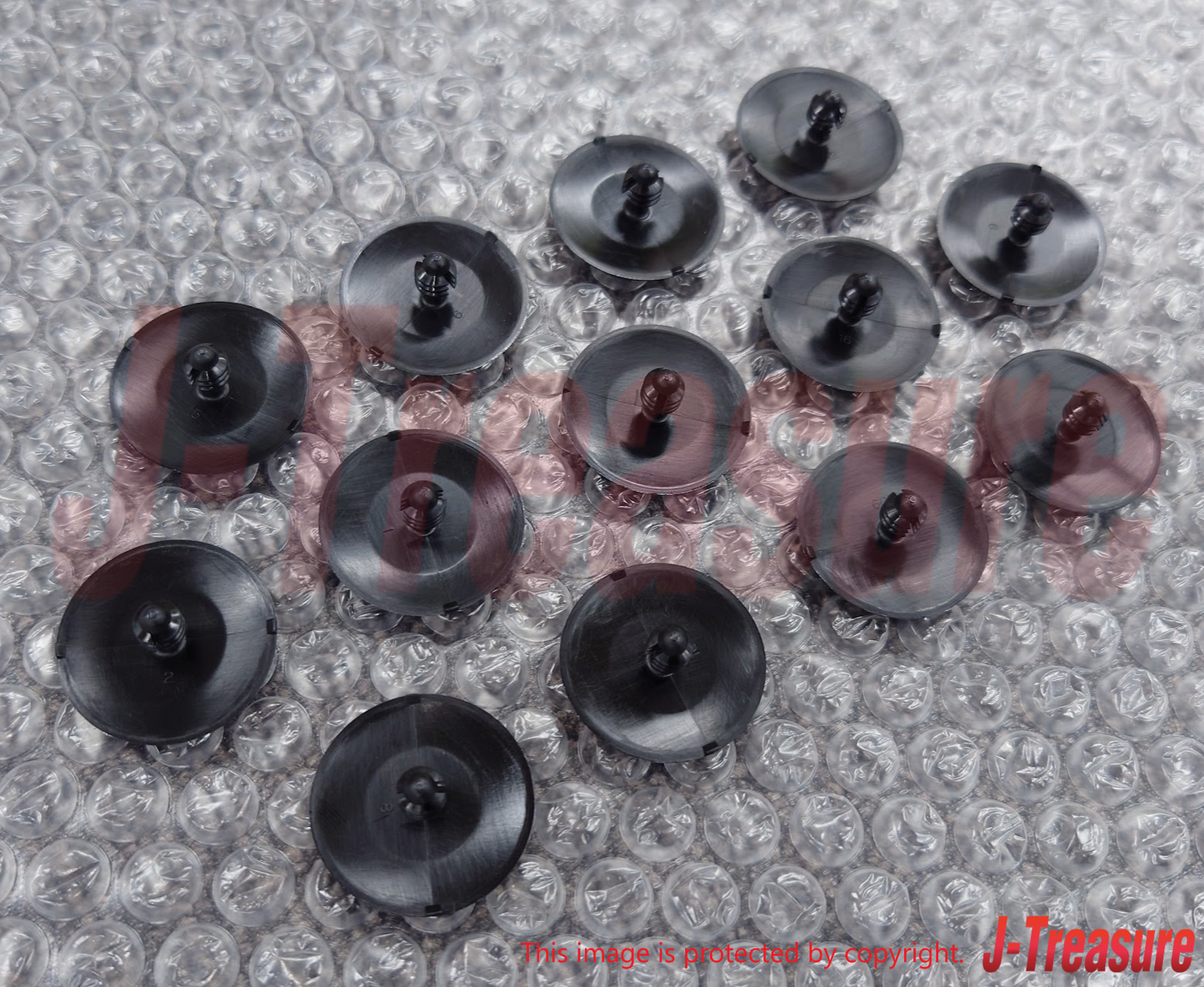 NISSAN GT-R R35 2008-2019 Genuine Hood Insulator Clip 65846-40F00 x13 Set OEM