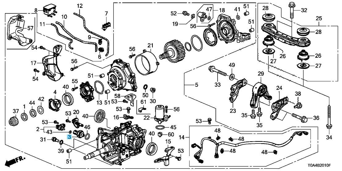 HONDA CIVIC FD1 2006-2020 Genuine Oil Pressure Sensor 37260-RNA-A01 OEM