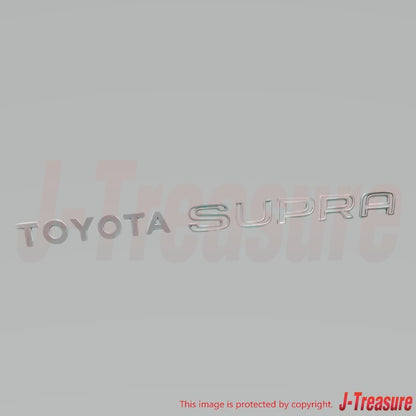 TOYOTA SUPRA A70 1988-1993 Genuine Back Door Name Plate Emblem 75441-14210 OEM