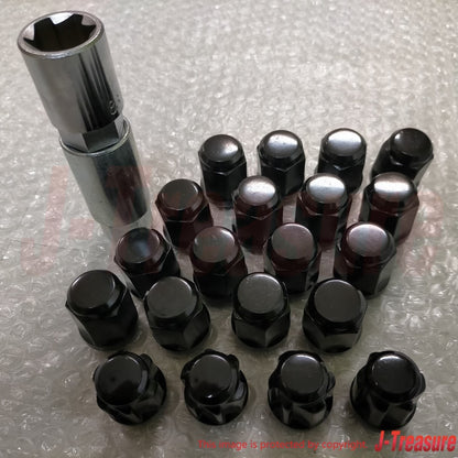 MUGEN HONDA  Wheel Nut & Lock Nut Set 5H Fits MUGEN Wheels for Civic FK8 Type R