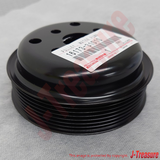 TOYOTA CAMRY GSV40 GSV50 07-17 Genuine Water Pump Pulley 16173-31010 OEM