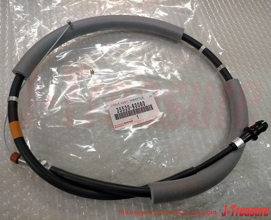 TOYOTA LAND CRUISER HZJ73 Genuine Throttle Accelerator Cable 35520-60060 OEM