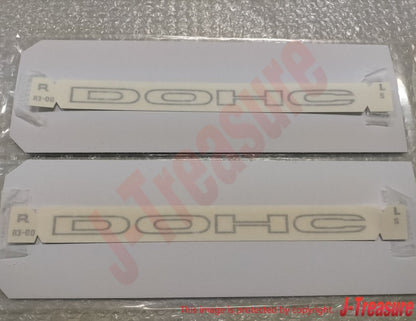 HONDA CIVIC EG EK SiR Genuine Side "DOHC" Sticker Decal 75772-SR3-003ZE x2 OEM