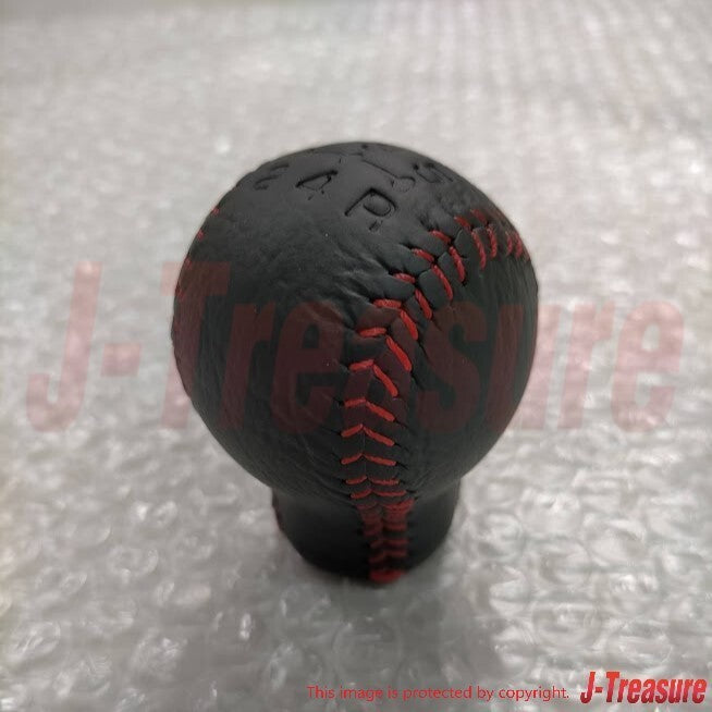 MITSUBISHI LANCER EVOLUTION EVO X CZ4A Genuine 5 Speed Leather Shift Knob OEM