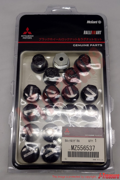 MITSUBISHI LANCER Evo 9 CT9A Genuine RALLIART Wheel Nut & Lug Nut Set MZ556537