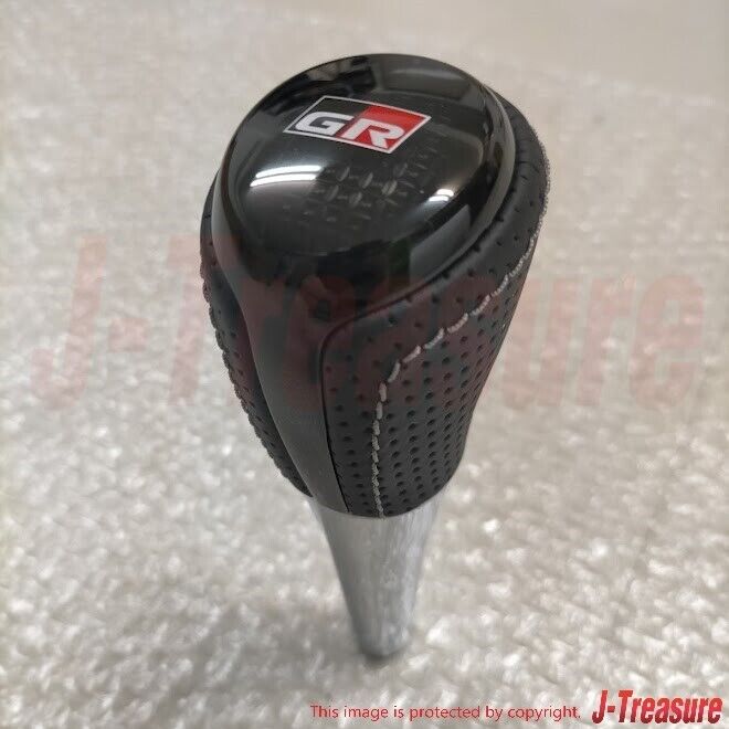 TOYOTA PRIUS C AQUA NHP10 GR GAZOO Racing Leather Shift Knob 33542-52250-C0 OEM