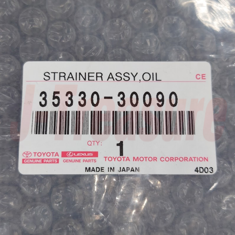 TOYOTA LEXUS IS350 GS450H Genuine Transmission Oil Strainer Gasket O-Ring Set