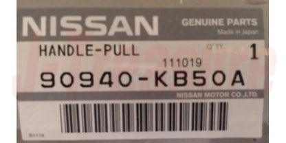 NISSAN GT-R R35 2010-2021 Genuine Back Door Inside Pull Handle 90940-KB50A OEM