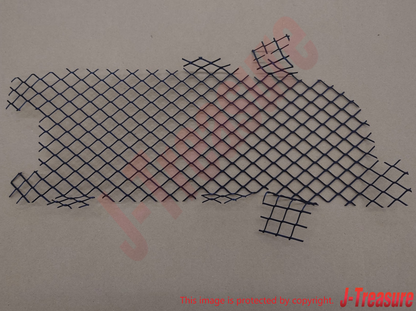 MITSUBISHI LANCER Evo 9 CT9A 2006 Genuine Front Bumper Mesh Net LH 6402A023 OEM