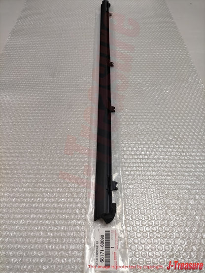 TOYOTA 4RUNNER '10-22 Genuine F & R Door Glass Inner Weatherstrip RH & LH Set