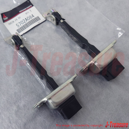 MITSUBISHI LANCER EVO7 8 9 CT9A 02-07 Genuine Front Door Check RH & LH Set OEM