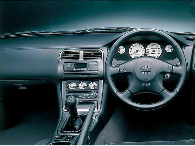 NISSAN 180SX 200SX 240SX SILVIA S13 S14 Genuine 5-Speed Shift Knob Leather OEM