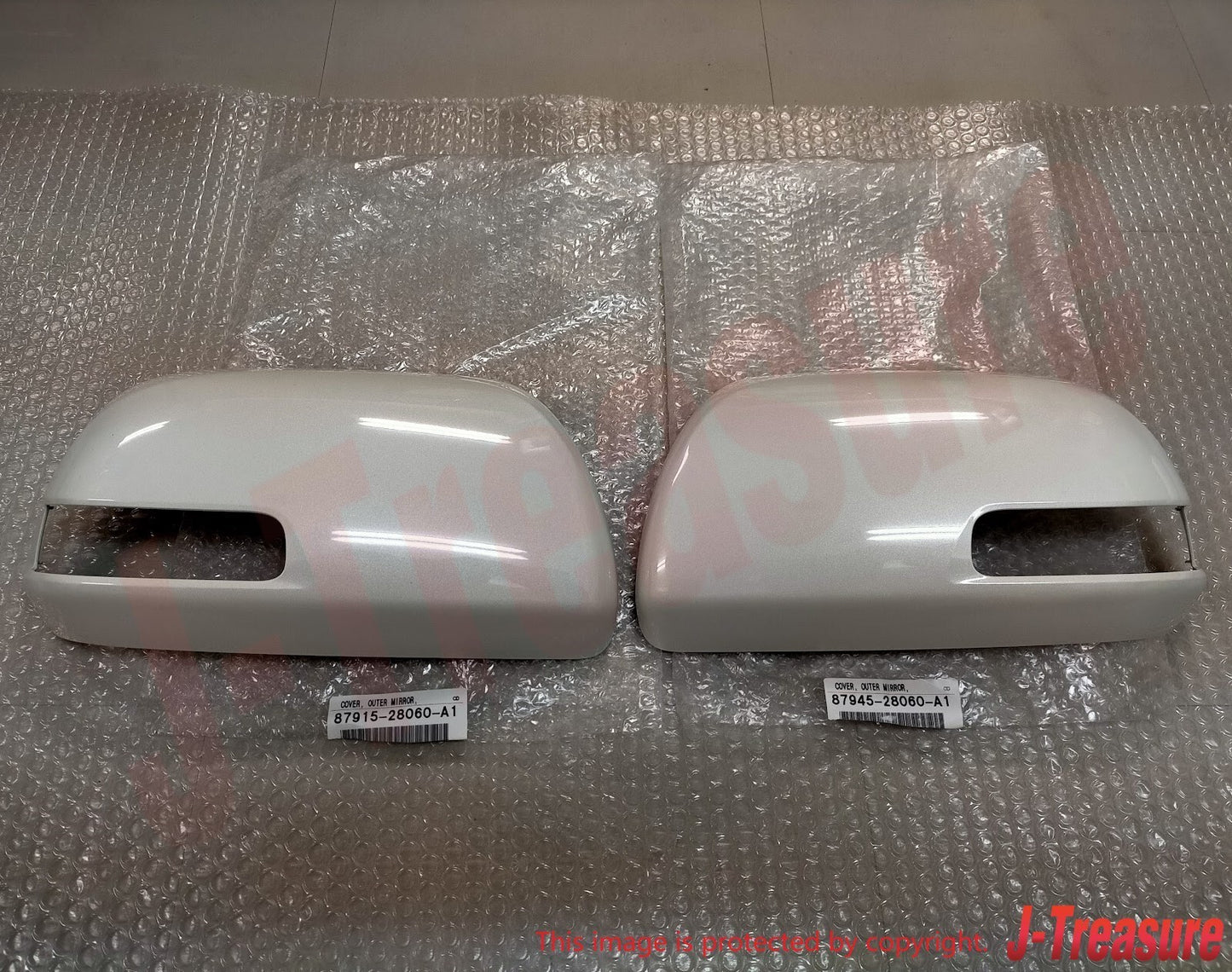 TOYOTA 4RUNNER GRN28# 2010-2014 Genuine Outer Mirror Cover Right & Left Set OEM