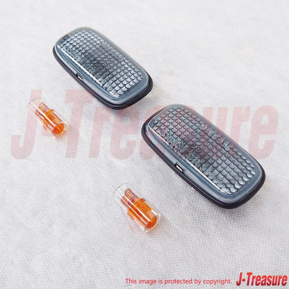 NISSAN SKYLINE GT-R BCNR33 BNR34 Genuine Nismo Smoked Side Markers R & L set HRD