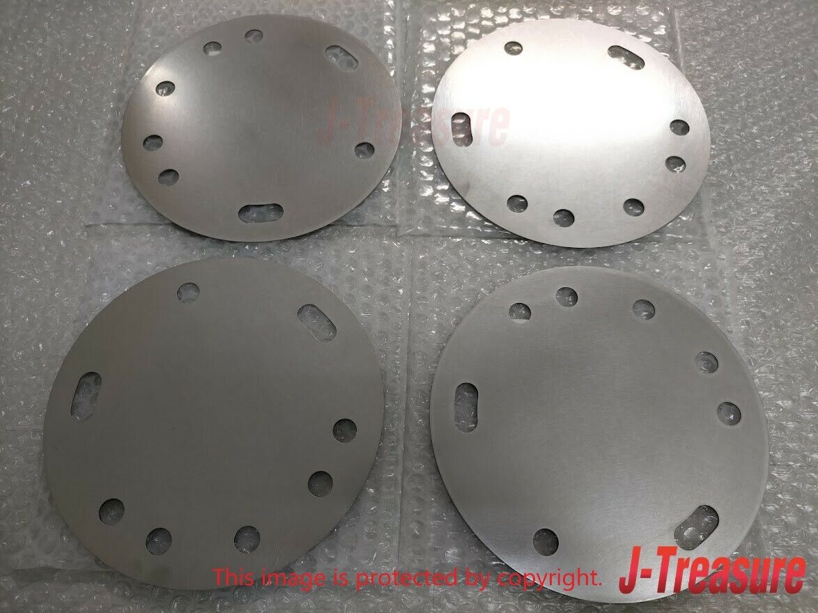 SUZUKI JIMNY JB74 JB64 JB43 JB33 JB23 Stainless Wheel Center Hub Plate 4pcs Set