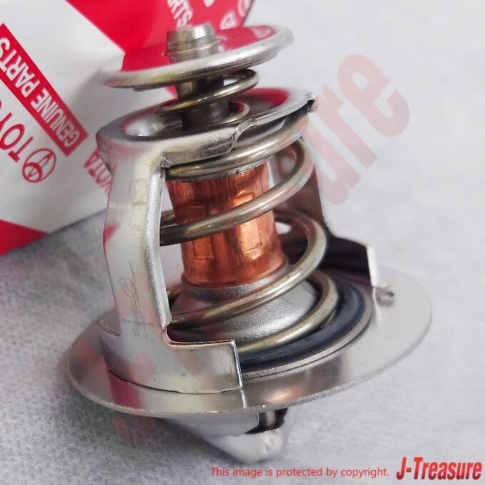 TOYOTA CAMRY ASV50 06-11 Genuine Engine Coolant Thermostat & GASKET set OEM