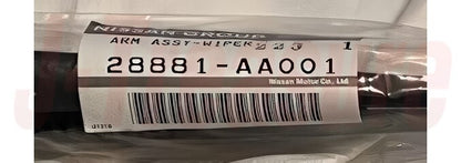 NISSAN SKYLINE GT-R BNR34 00-01 Genuine Front Windshield Wiper Arm R & L set RHD