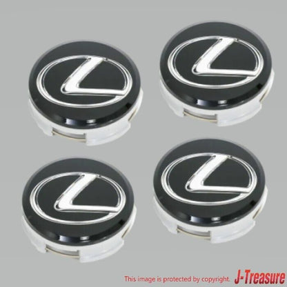 TOYOTA LEXUS IS F Genuine Wheel Hub Emblem Center Cap 42603-53110 x4 Set OEM