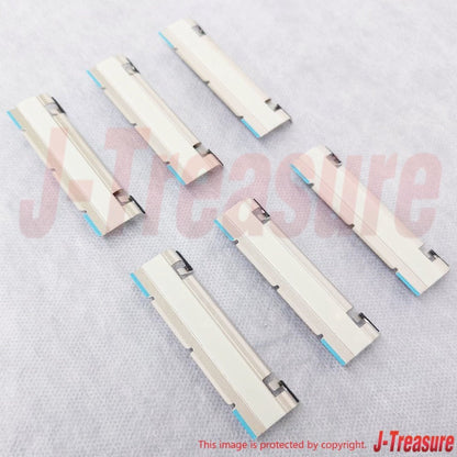 HONDA CR-V RD# 02-06 Genuine Front Windshield Side Clip B 91574-S2X-305 x6 Set