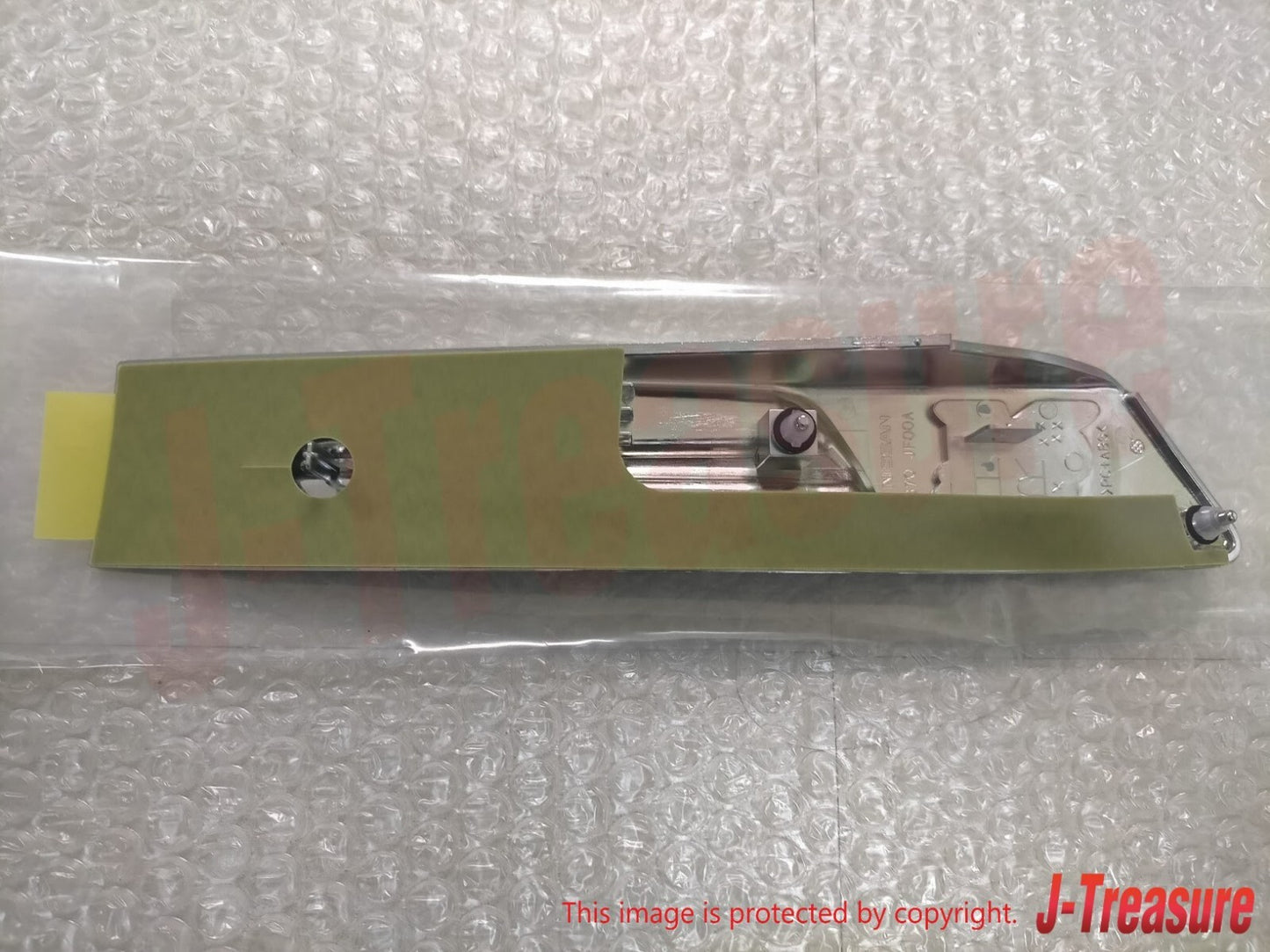 NISSAN GT-R R35 Genuine Front Side Fender Pure Emblem Silver Right Left Pair OEM