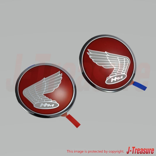 HONDA SUPER CUB C125 JA58 2018- Genuine Front Cowl Emblem Right & Left Set OEM
