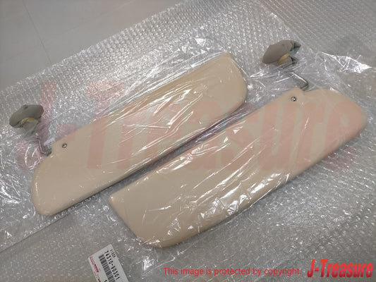 TOYOTA LAND CRUISER BJ40 FJ40 FJ45 FJ55 69-78 Genuine Sun Visor RH & LH Set OEM