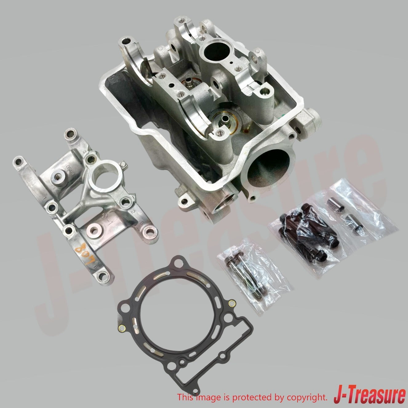KAWASAKI KX450 2019-2020 Genuine Cylinder Head Comp & Head Gasket Set OEM