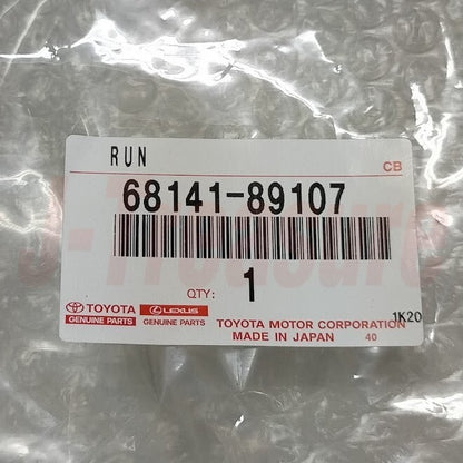 TOYOTA 4RUNNER 85-89 Genuine Front Door Glass Run Channel No Vent 6814189107 OEM