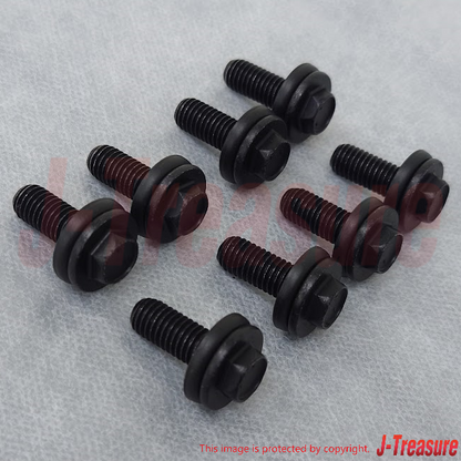 TOYOTA 4RUNNER GRN21# 10-23 Genuine Roof Drip S/Moulding Bolt 90119-08C47 x8 Set