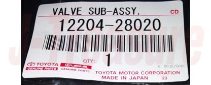 TOYOTA RAV4 ACA21 2001-2005 Genuine Ventilation Valve Sub-Assy 12204-28020 OEM