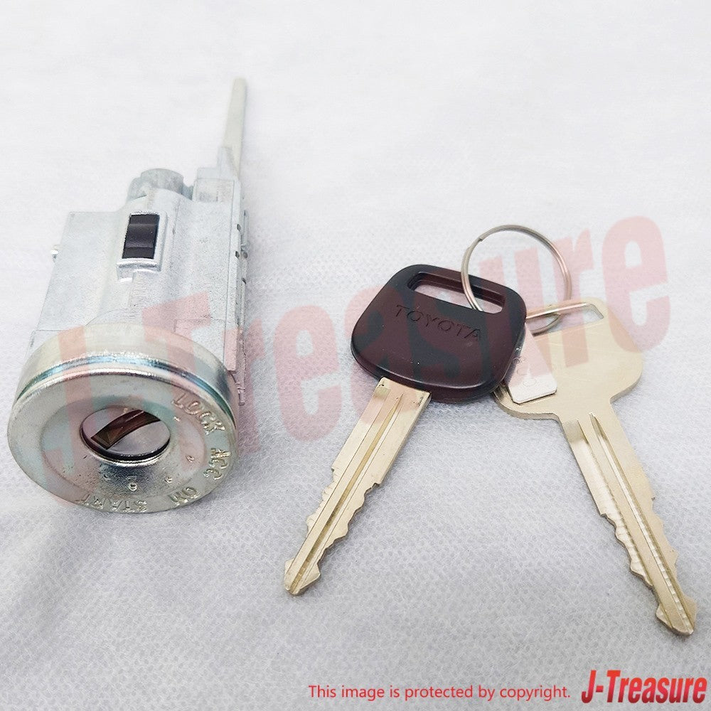 TOYOTA LAND CRUISER FZJ80 91-98 Genuine Ignition Switch Lock Cylinder & Key Set