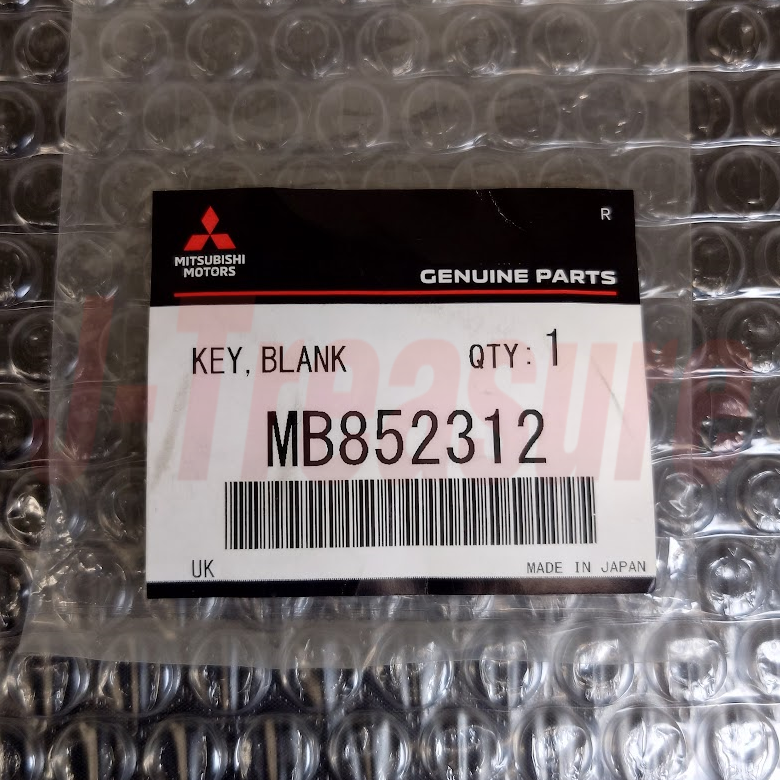 MITSUBISHI LANCER CS3A CS6A CS7A 2001-2007 Genuine Blank Key MB852312 OEM