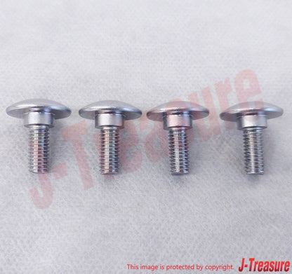 SUZUKI HAYABUSA GSX1300R 08-12 Genuine Front Fender Screw(6X16) x4 Set OEM