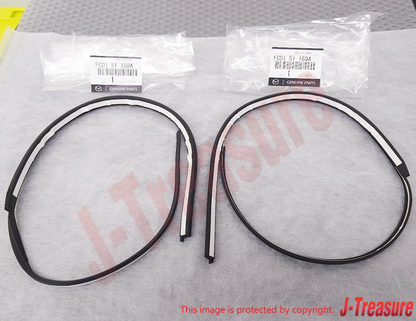 MAZDA RX-7 RX7 FC3S Genuine Rear Tail Light Lamp Weather Strips Right & Left OEM