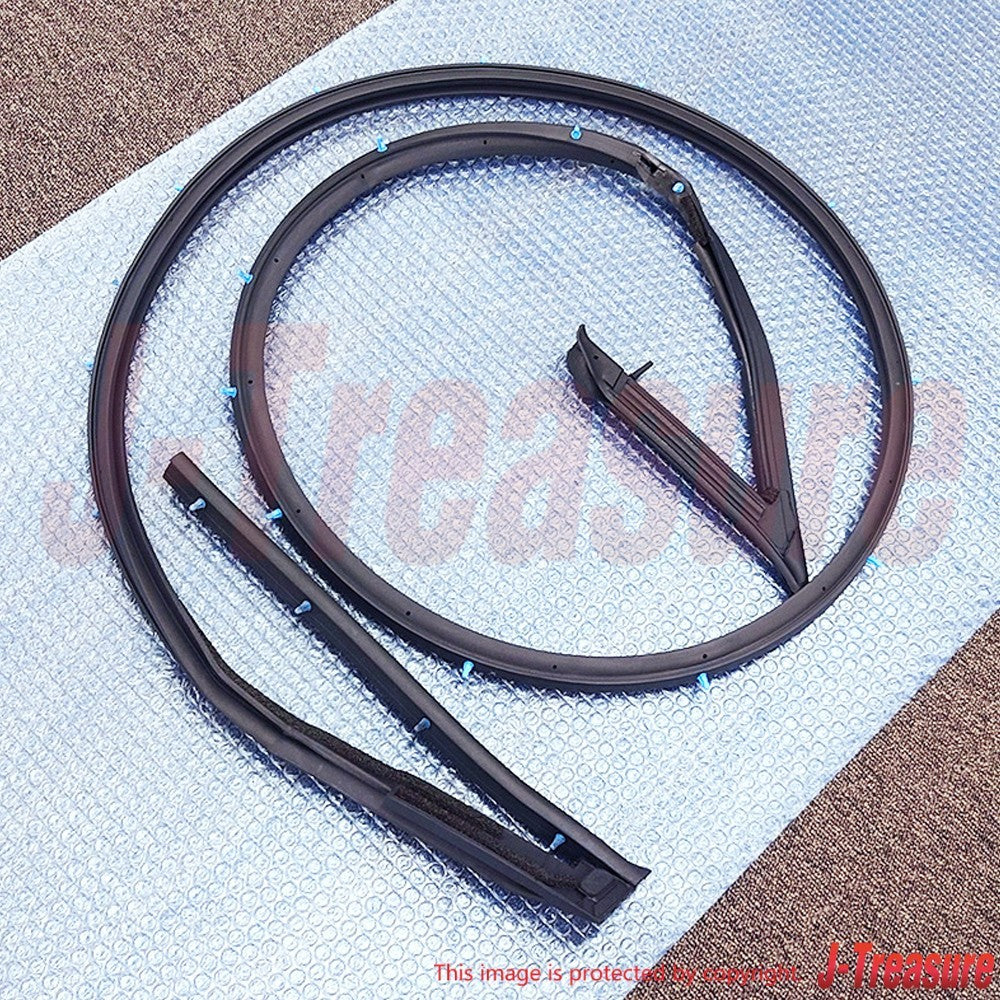 NISSAN 300ZX Z32 90-96 Genuine Front Door Weatherstrip 2-Seater RH & LH Set OEM