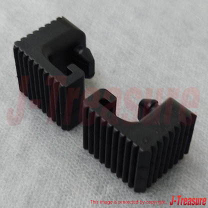 HONDA ODYSSEY 99-10 Genuine Slide Door Upper Rail Stopper 72557-S0X-A00 x2 Set