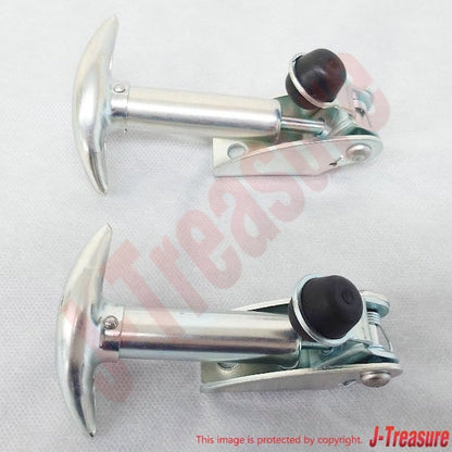 TOYOTA LAND CRUISER FJ40 BJ40 '71-84 Genuine Hood Catch Sub Assy x2 Set OEM
