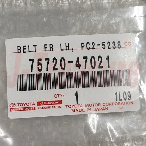 TOYOTA PRIUS 30 2010-2015 Genuine Door Belt Molding Weatherstrip Front Rear Set