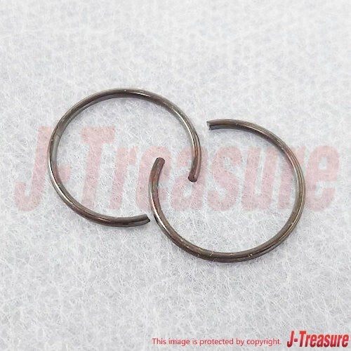 KAWASAKI KX250 19-24 Genuine Piston Pin Ring Snap 92033-1161 x2 Set OEM