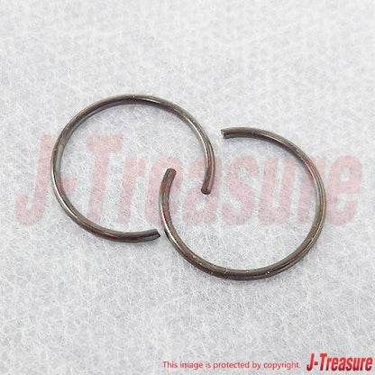 KAWASAKI KX250 19-24 Genuine Piston Pin Ring Snap 92033-1161 x2 Set OEM