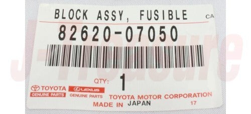 TOYOTA CAMRY ACV4# 2007-2011 Genuine Fusible Link Block Assy 82620-07050 OEM
