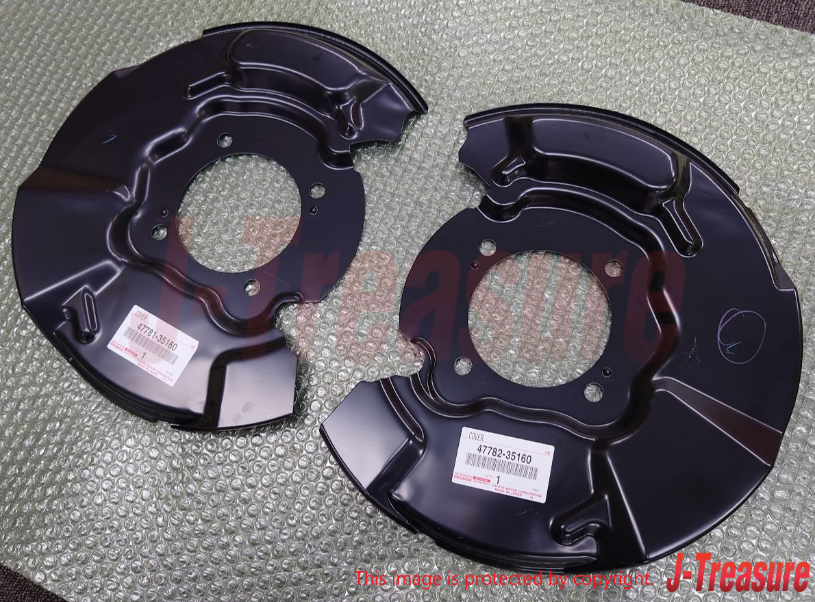 TOYOTA 4RUNNER 03-09 FJ CRUISER 07-14 Front Brake  Splash Shield RH & LH Set OEM