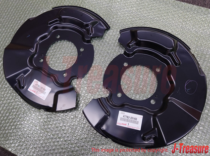 TOYOTA 4RUNNER 03-09 FJ CRUISER 07-14 Front Brake  Splash Shield RH & LH Set OEM