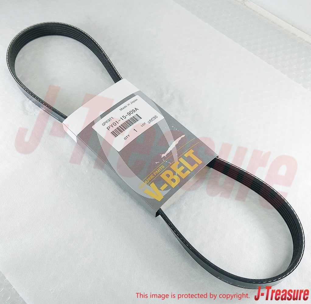 MAZDA MAZDA3 BM BN '15-24 Genuine Alternat & Aircon Belt V PY01-15-909A For 2.5L