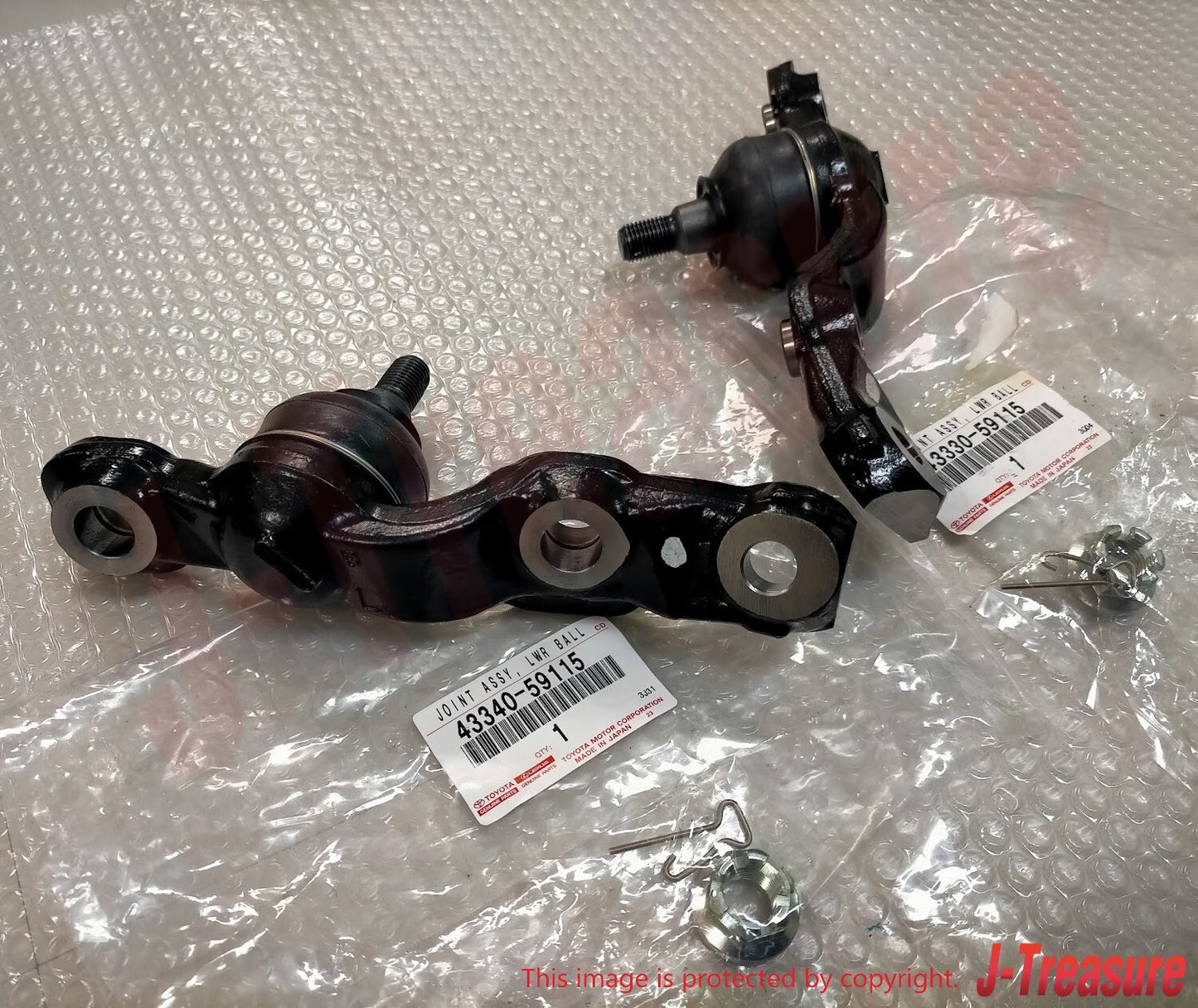 TOYOTA LEXUS LS430 UCF30 01-06 Genuine Front Lower Ball Joint Assy RH & LH Set